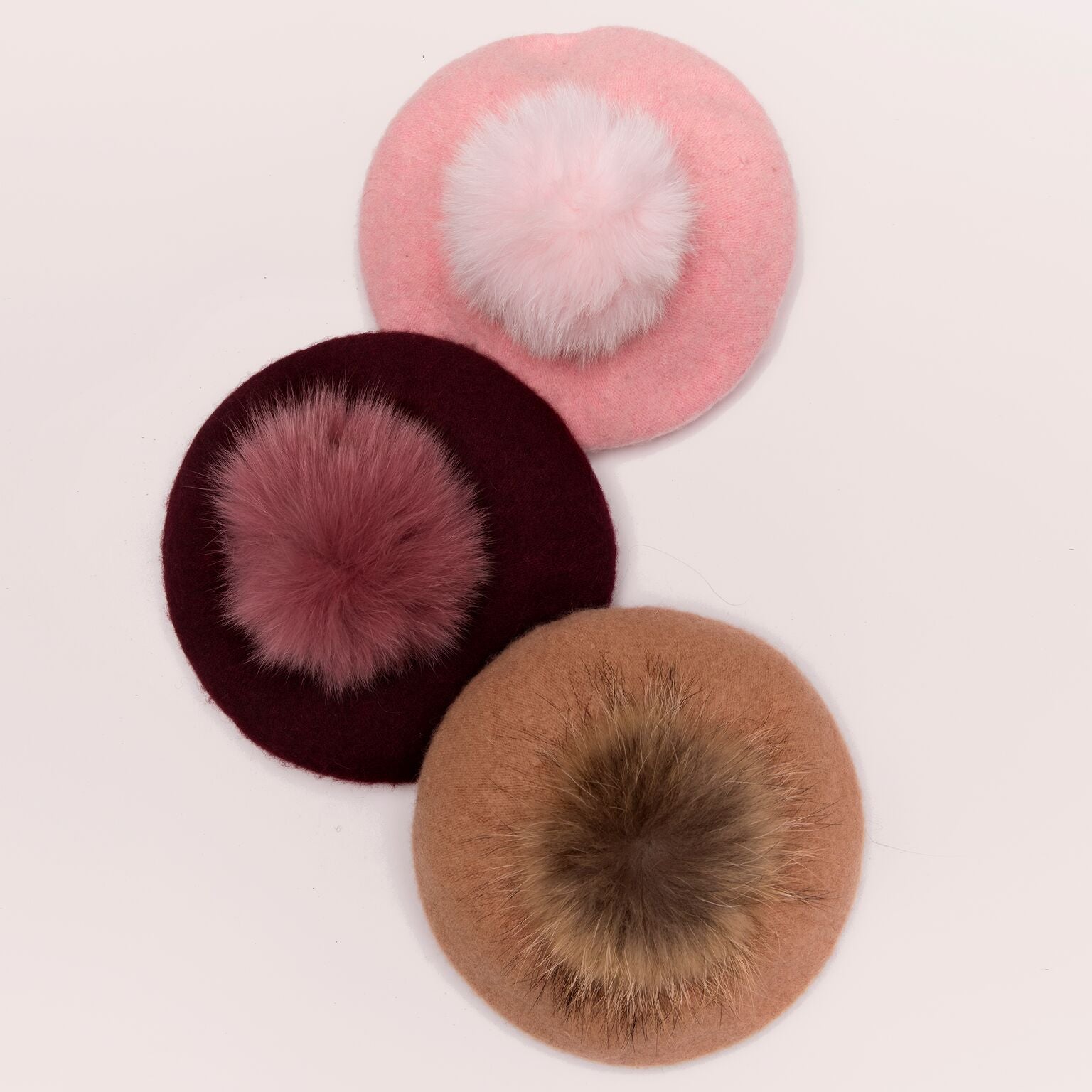 POMPOM BERETS
