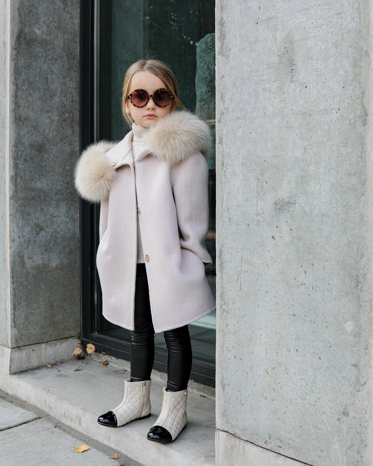 PRE ORDER - 'ELLA' cashmere coat / NUDE