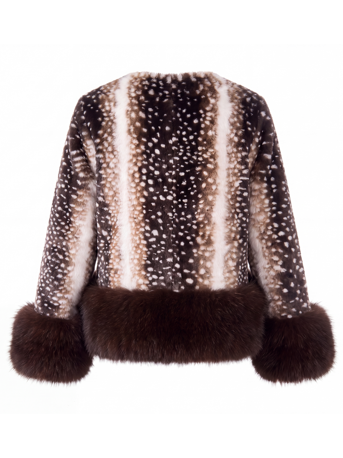 The Fallow Faux Fur Coat -Brown