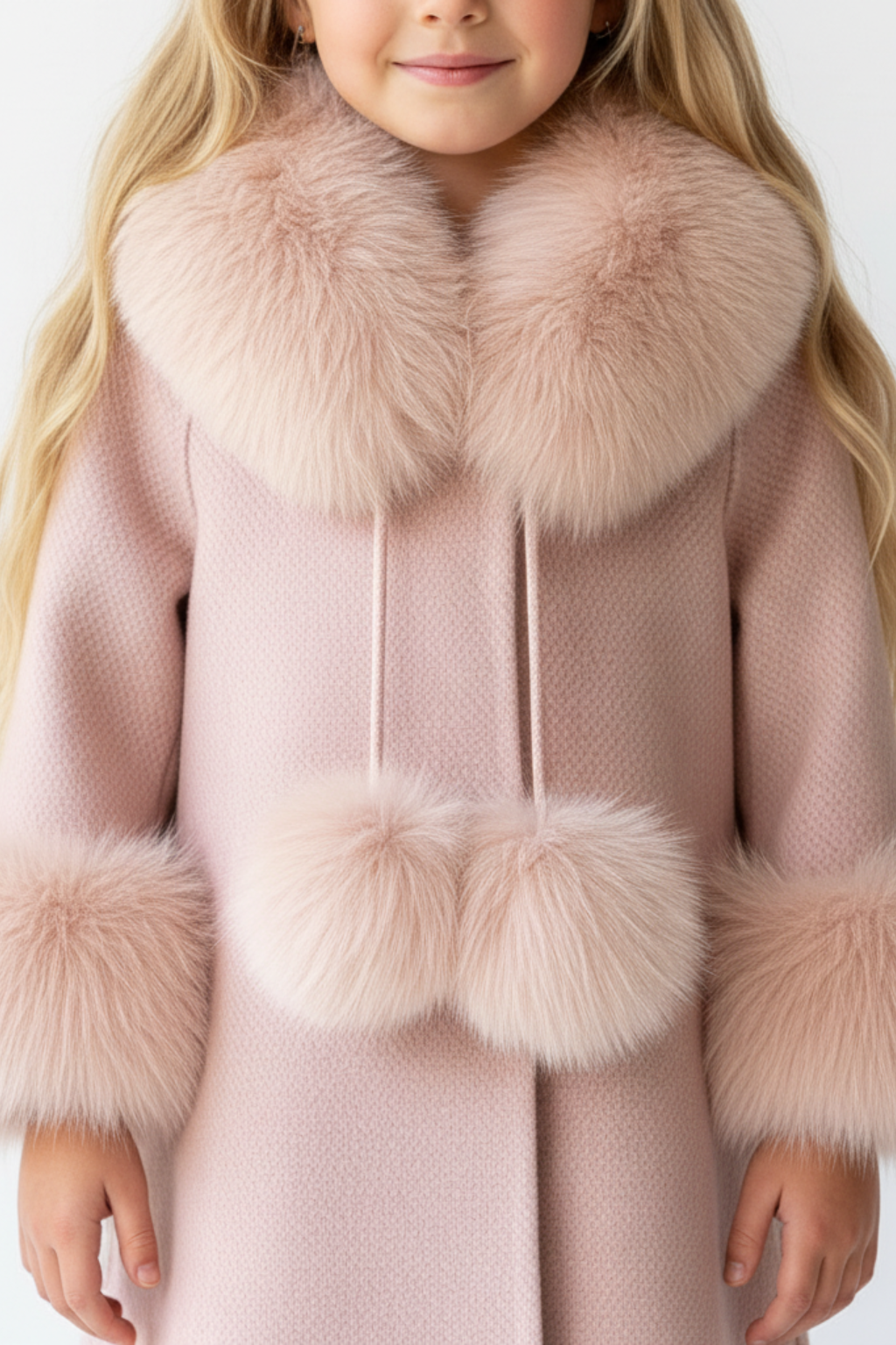 Vienna Cashmere Coat - Pink