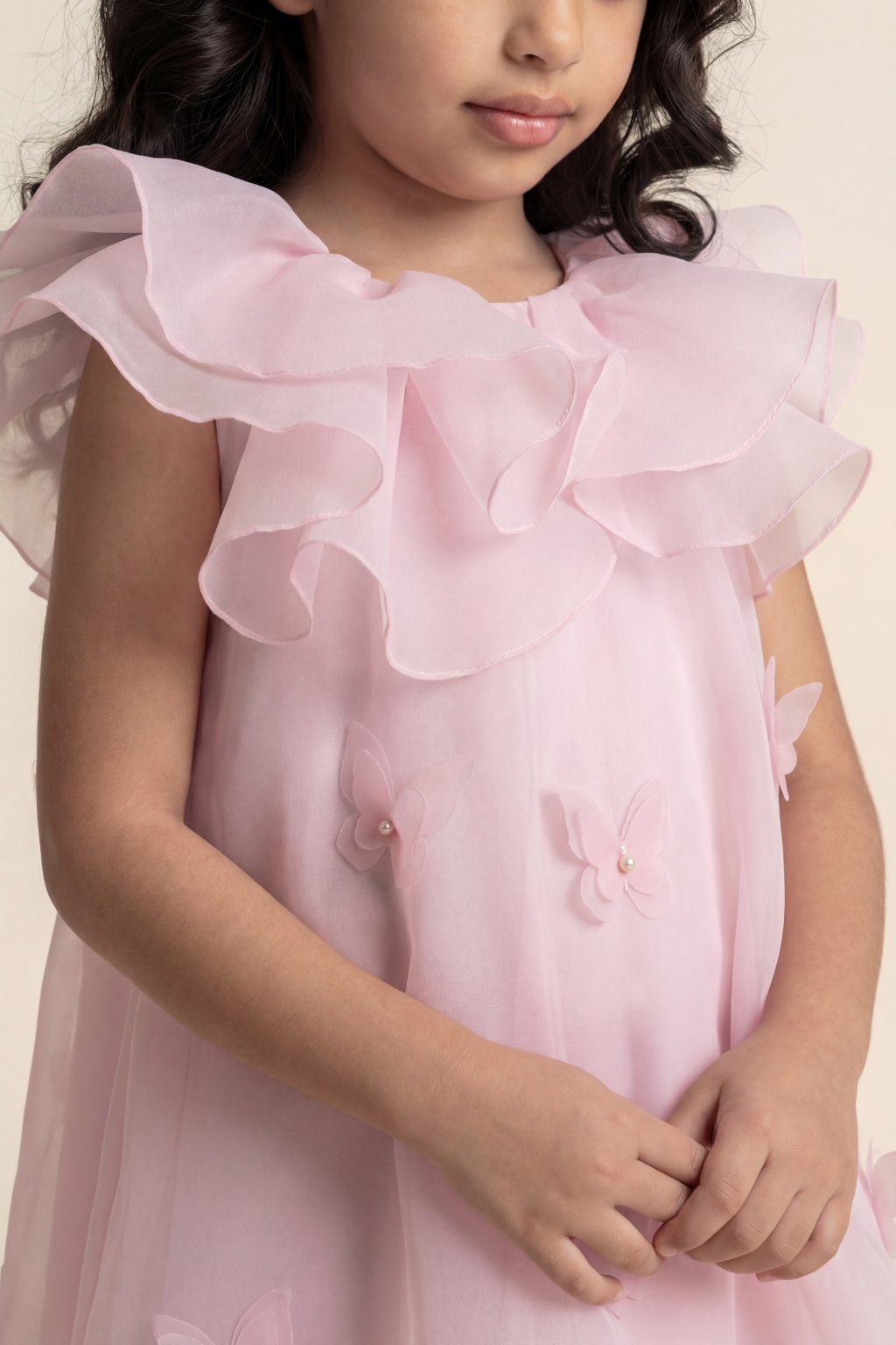 Amélie Sleevless Dress - Soft Pink