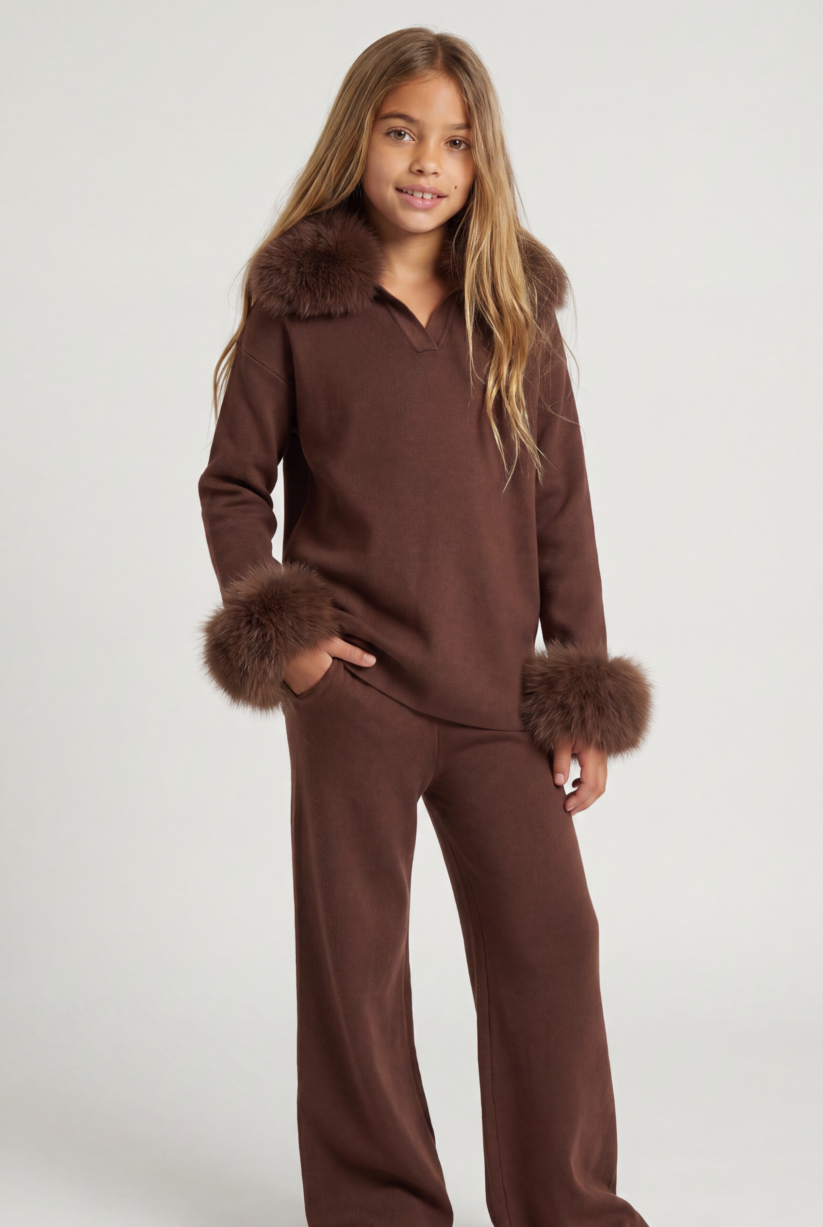 Kensington Knitted lounge tracksuit set
