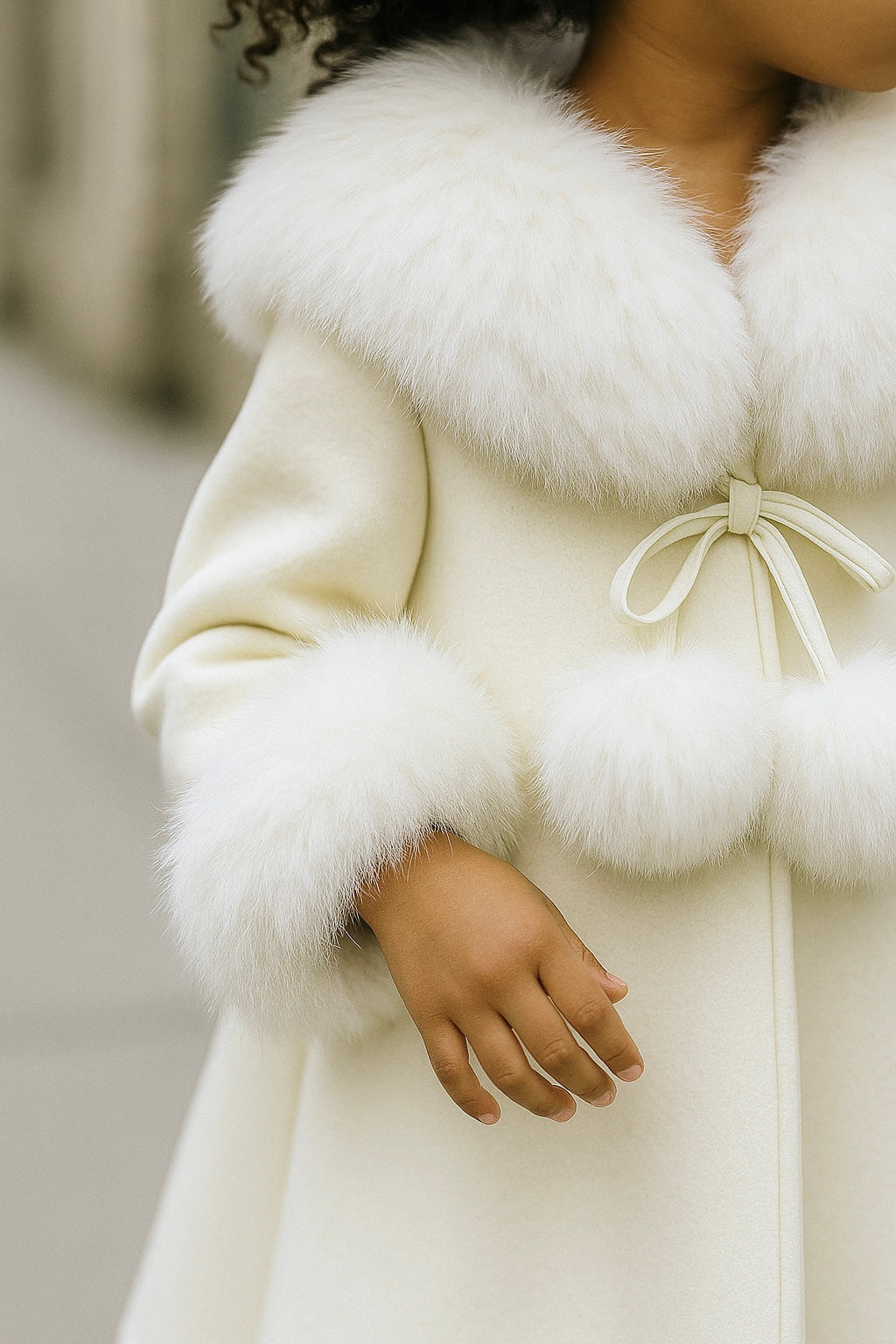 Vienna Cashmere Coat - Ivory