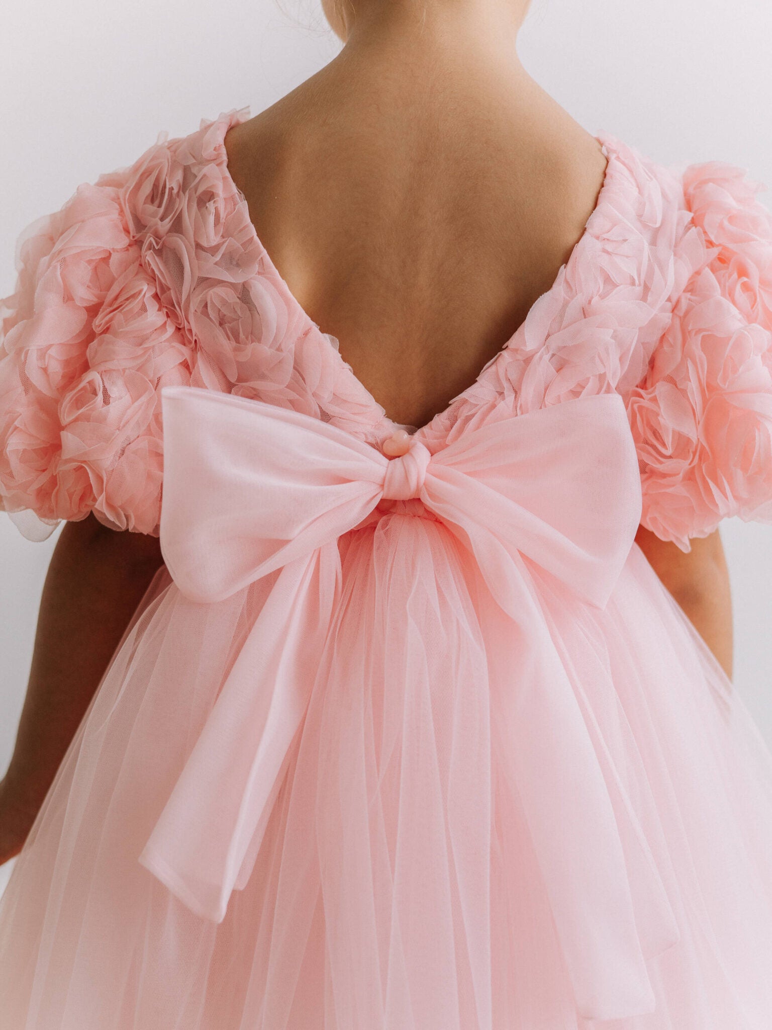 Rosetta Tulle Dress - Pink