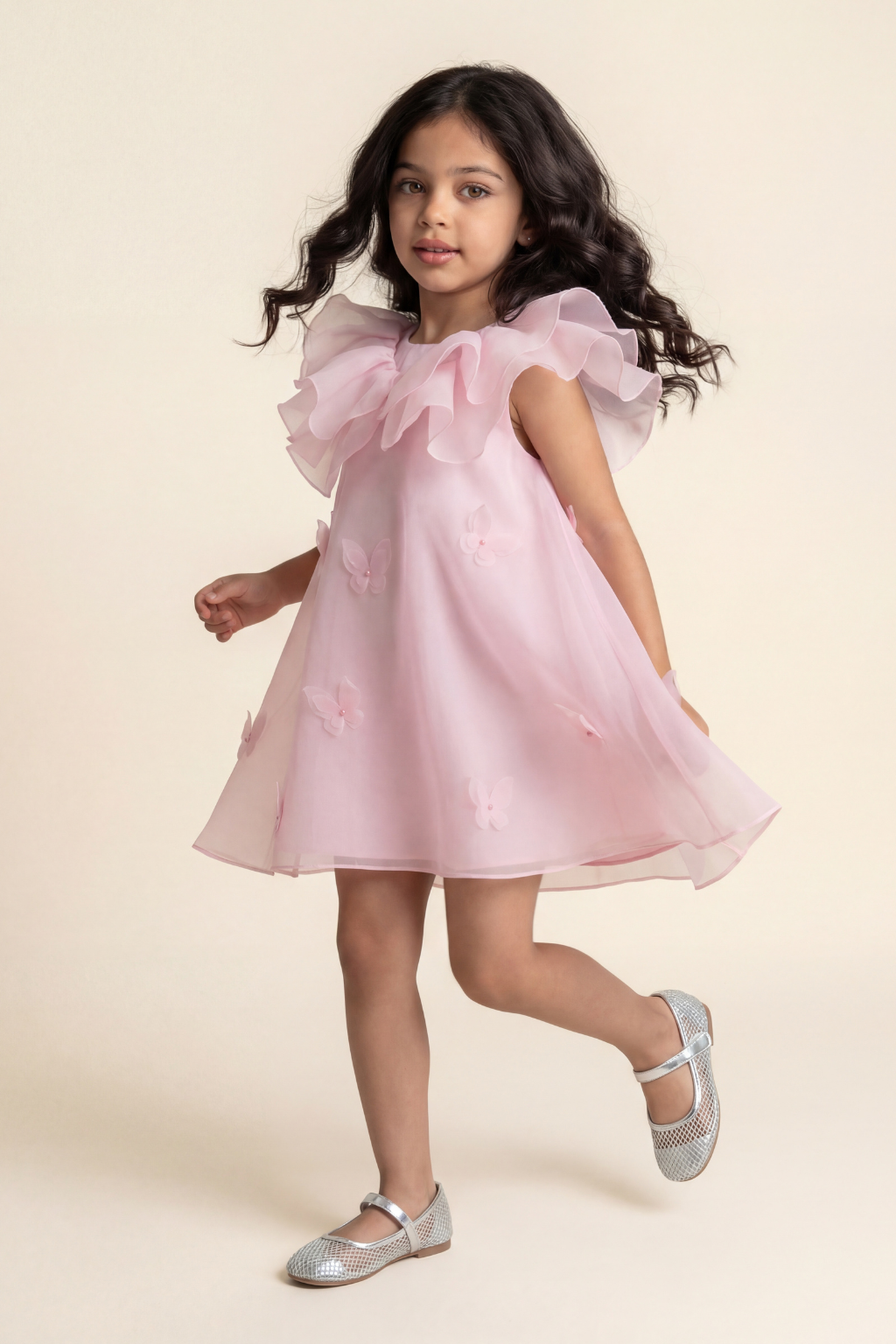 Amélie Sleevless Dress - Soft Pink