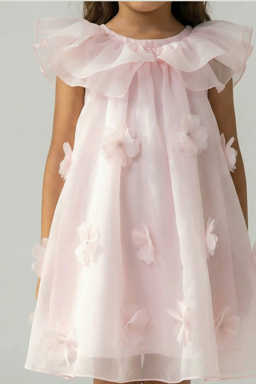 Amélie Sleevless Dress - Soft Pink