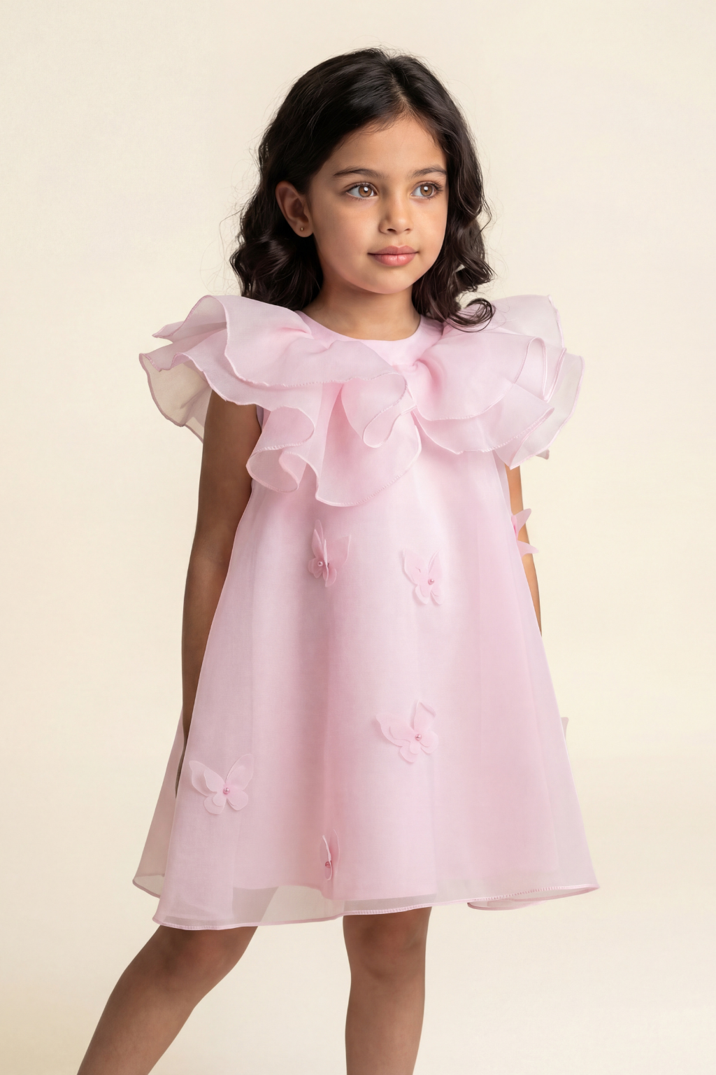 Amélie Sleevless Dress - Soft Pink