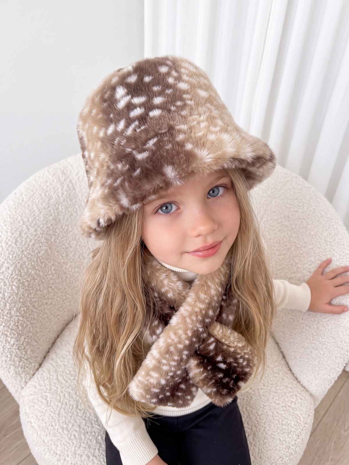 Fallow Faux Fur Hat & Scarf Set
