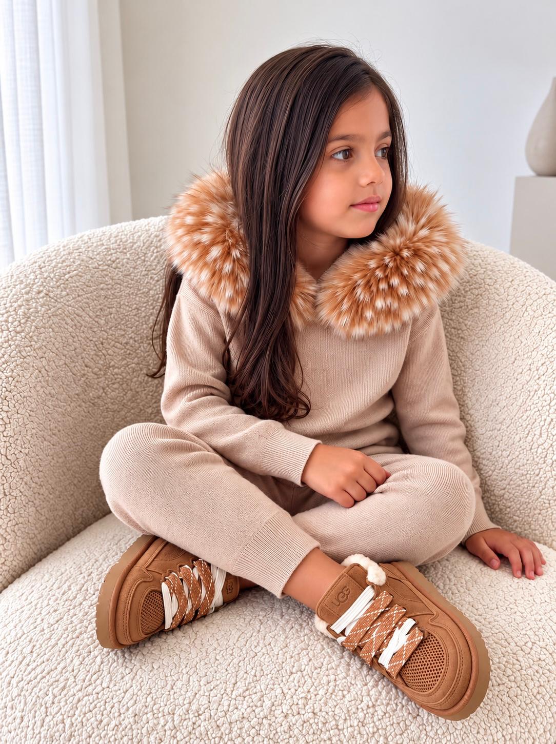 Knitted lounge suit - Fallow Beige