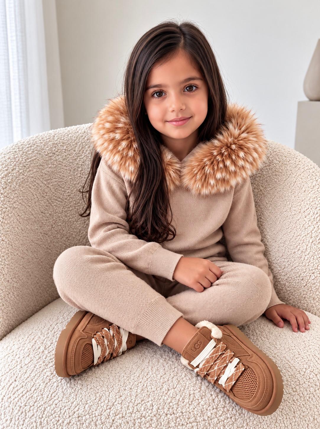 Knitted lounge suit - Fallow Beige