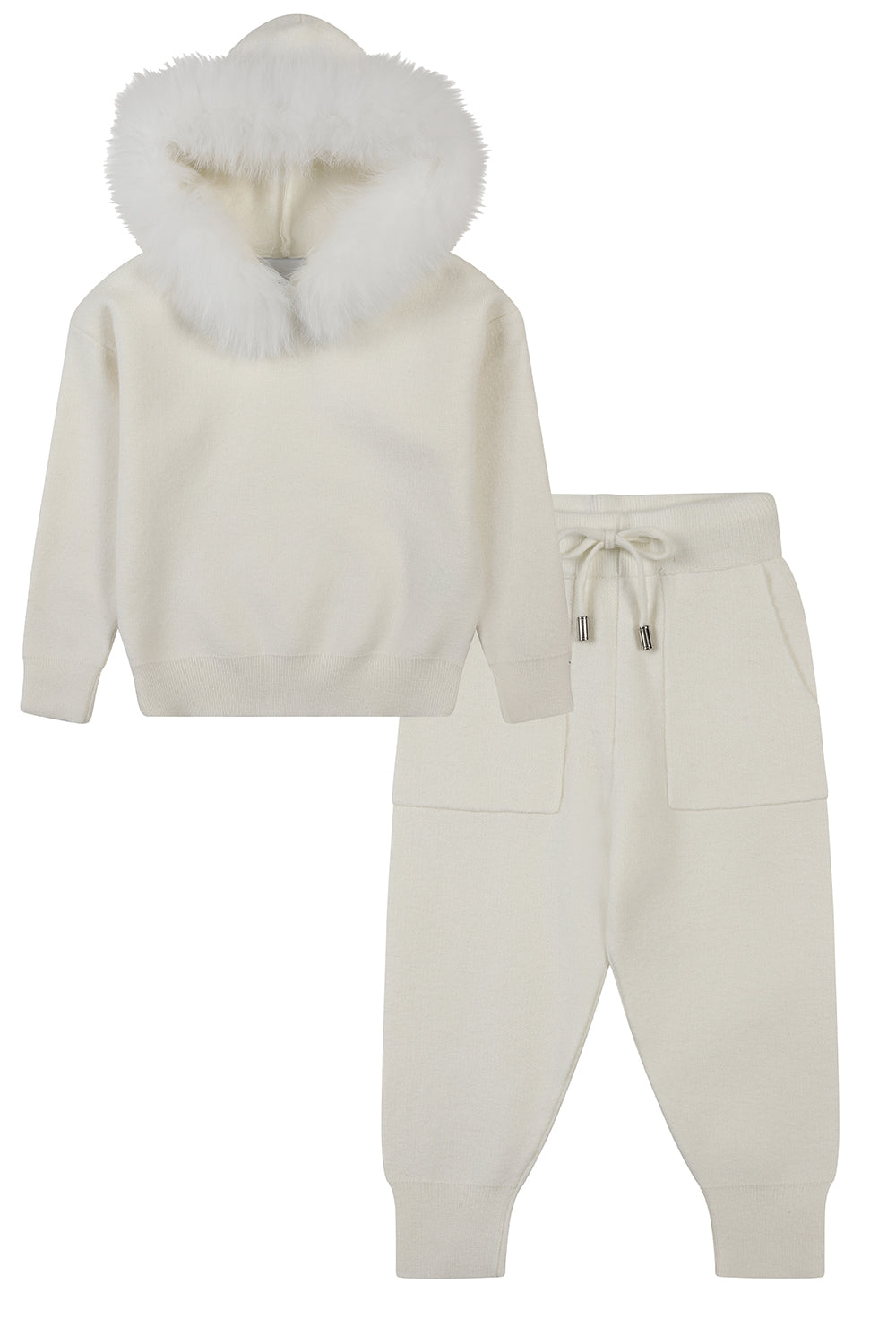 Knitted lounge suit / Ivory