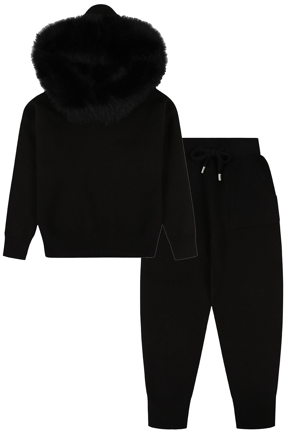 Knitted lounge suit  / Black