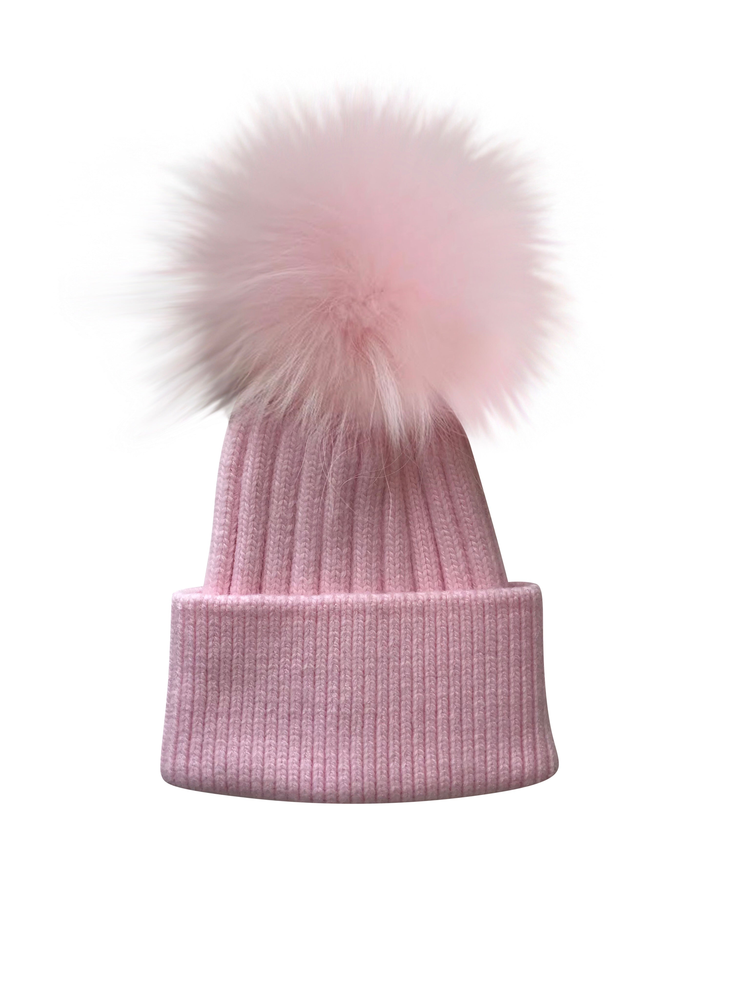 Luxe Angora Hat- BABY PINK